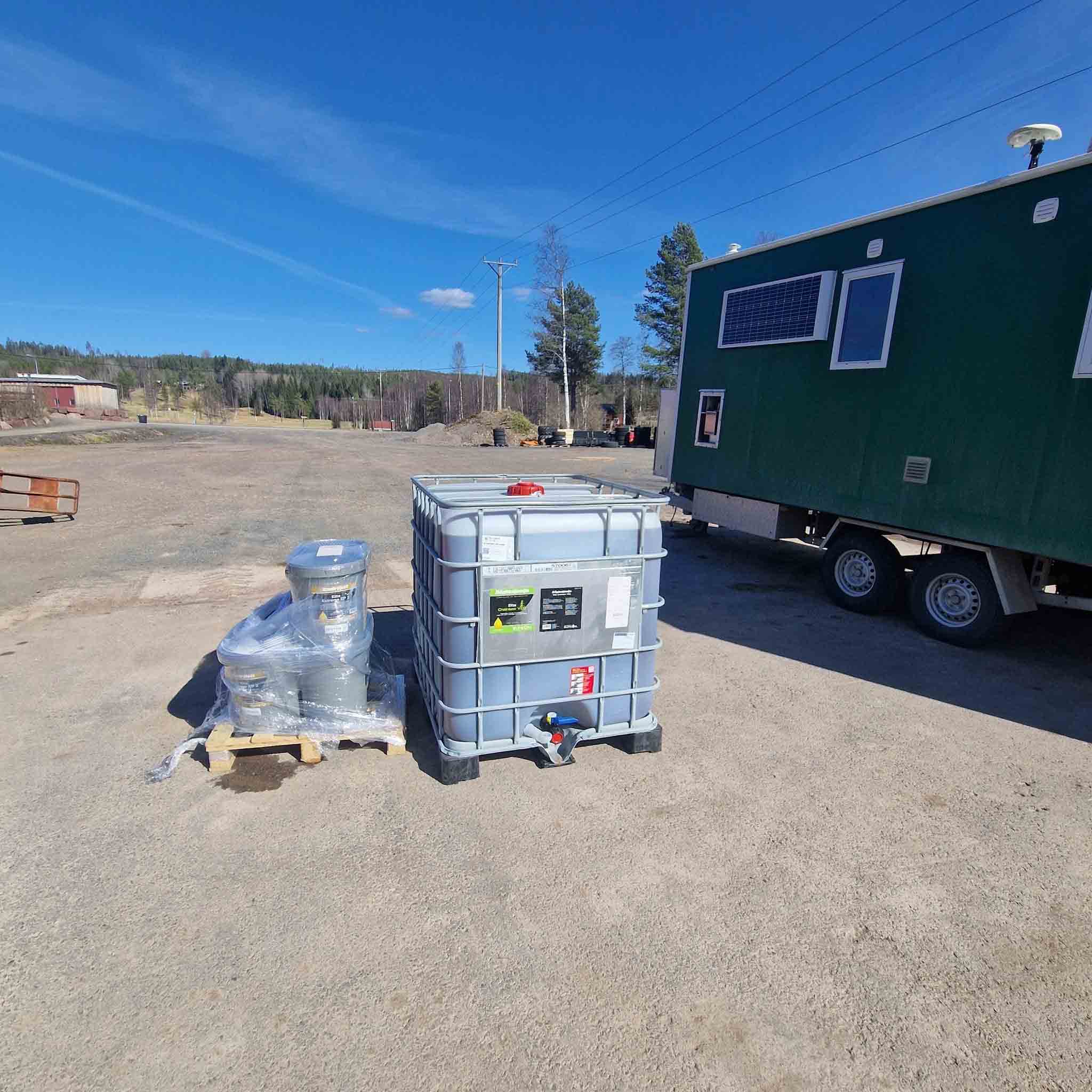 produktleverans till kund